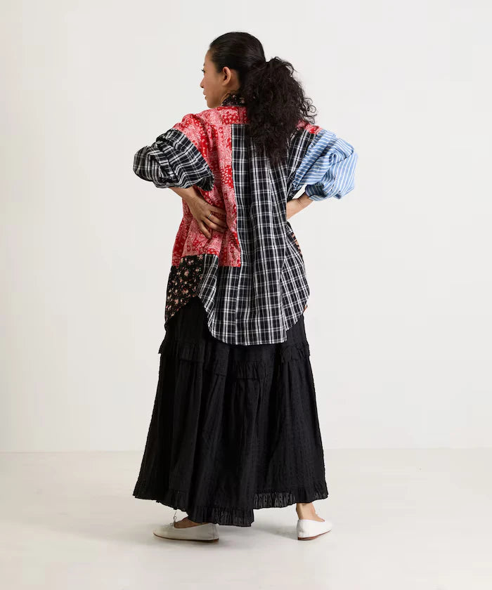 Patchwork Big Shirt