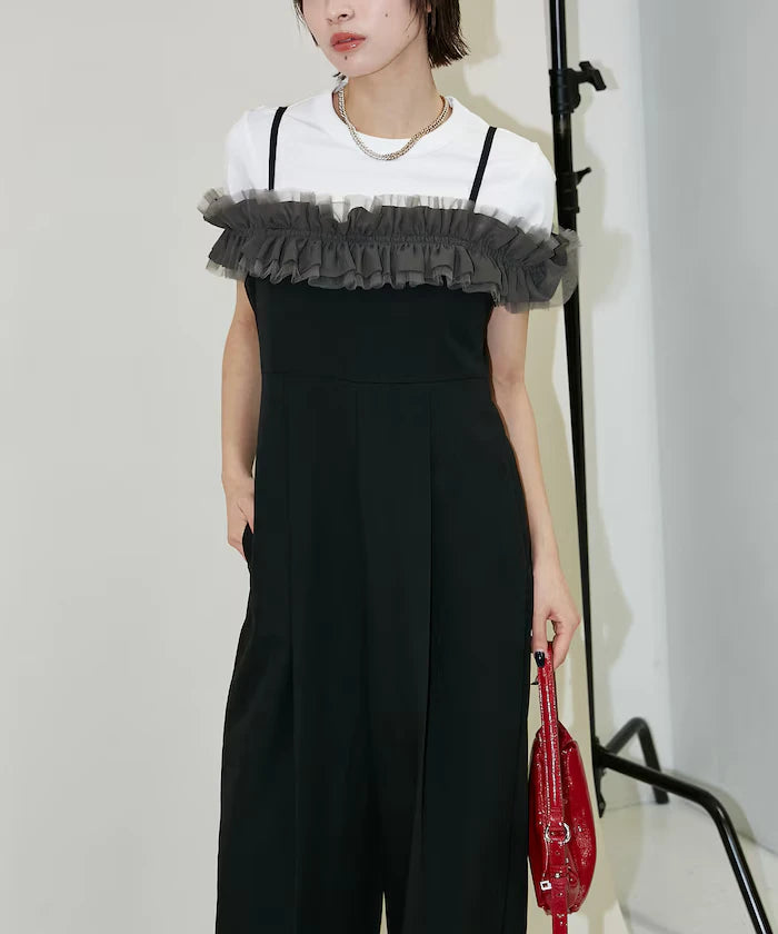 2WAY Tulle Shoulder Salopette Limited Edition