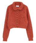 ANGORA SHORT KNIT CARDIGAN