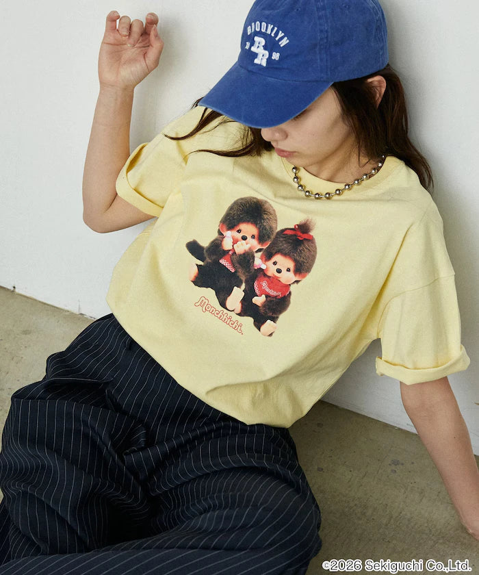 Monchhichi Front Print T-Shirt Limited Edition