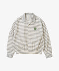 banshu ori ribbed shirts horizontal stripes