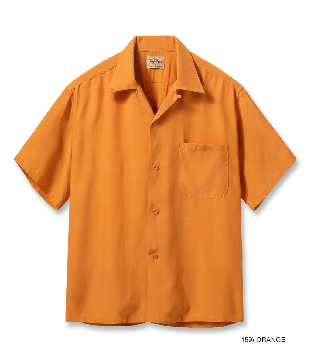 RAYON BOWLING SHIRT “PLAIN”