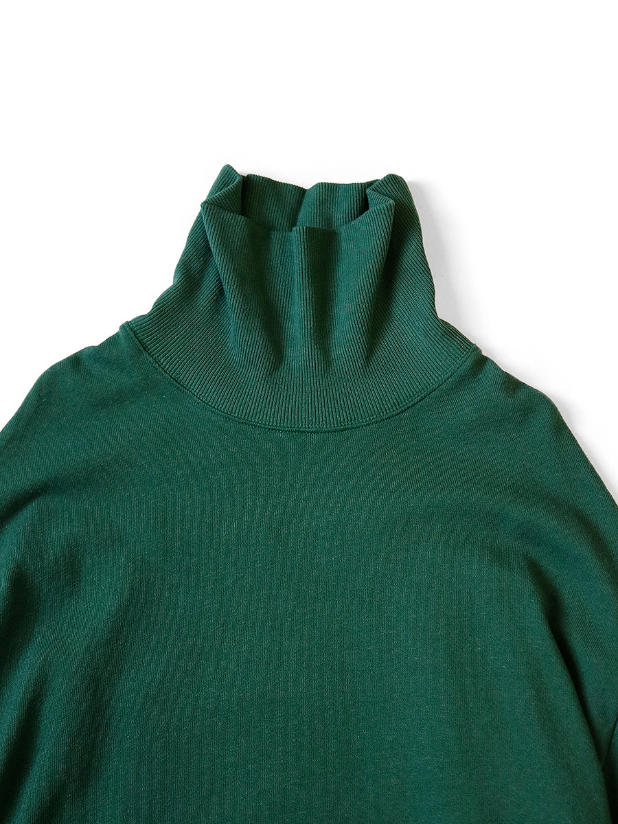 Gauze Back Fleece High Neck Belgian BIG One-Piece