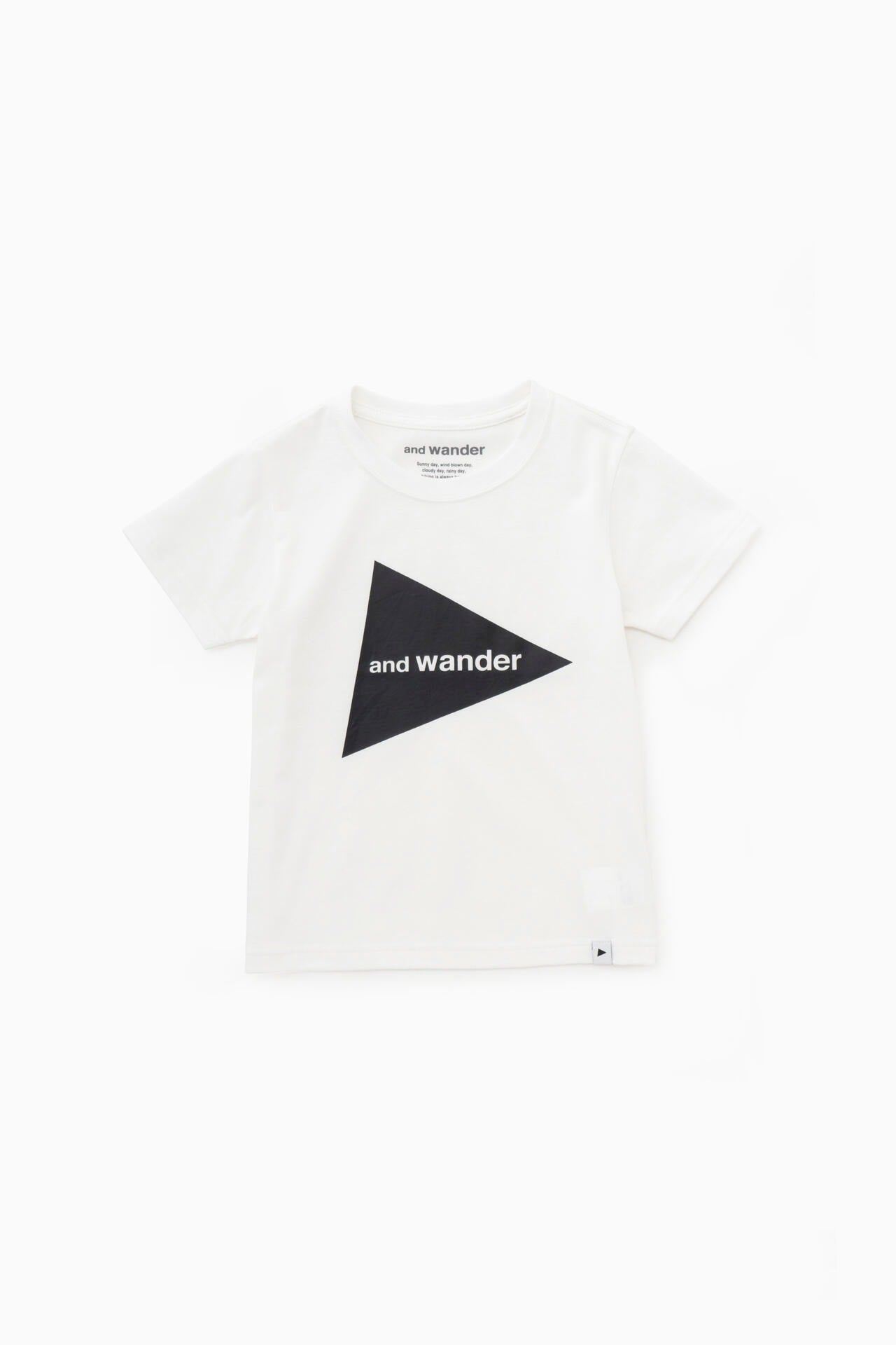 and wander big logo T kids