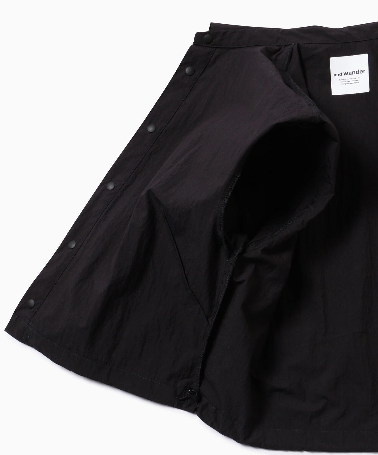 tuck shirt jacket (W)