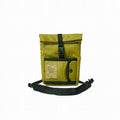 NYLON POLYCARBONATE WALLET SHOULDER/KHAKI