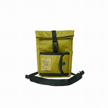 NYLON POLYCARBONATE WALLET SHOULDER/KHAKI