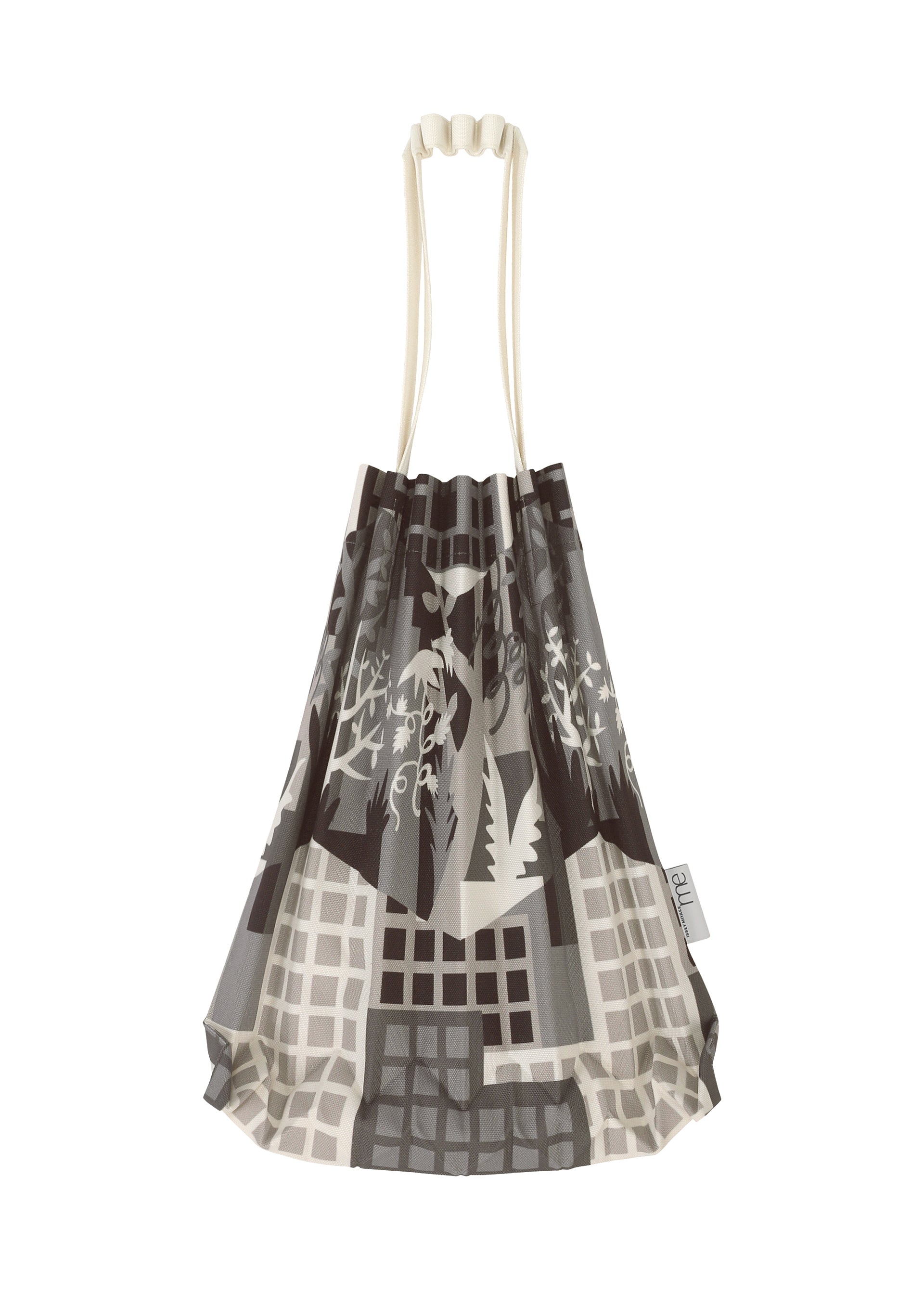 Building Trunk Pleats Bag