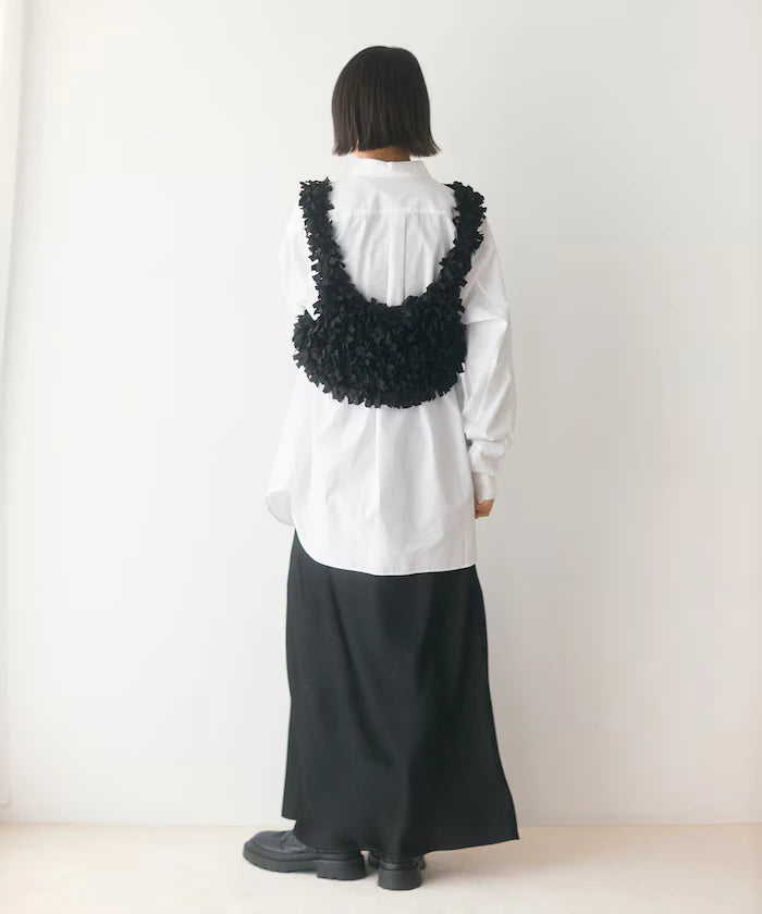 Tape Yarn Hand Knitted Bustier