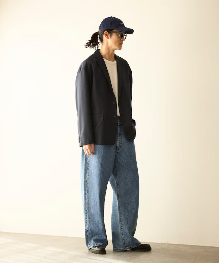 Design Tuck Japan Denim / Wide Silhouette
