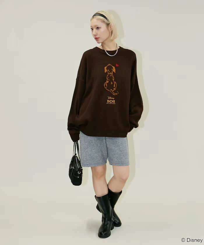 Special Order 101 DALMETIANS HEART KNIT