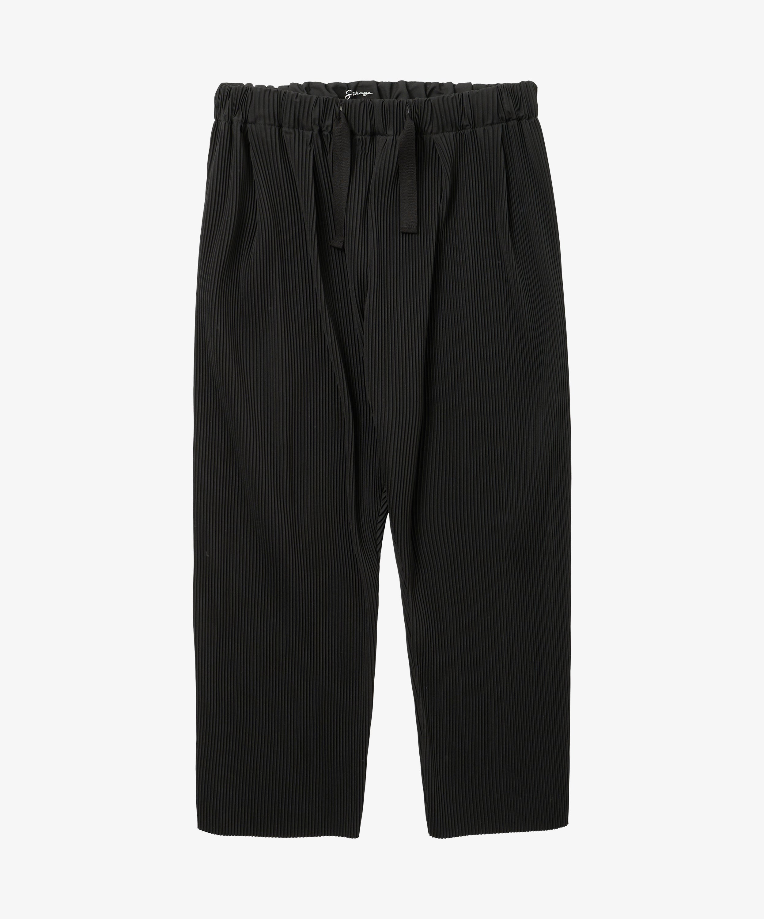 baggy trousers pleats black with pockets