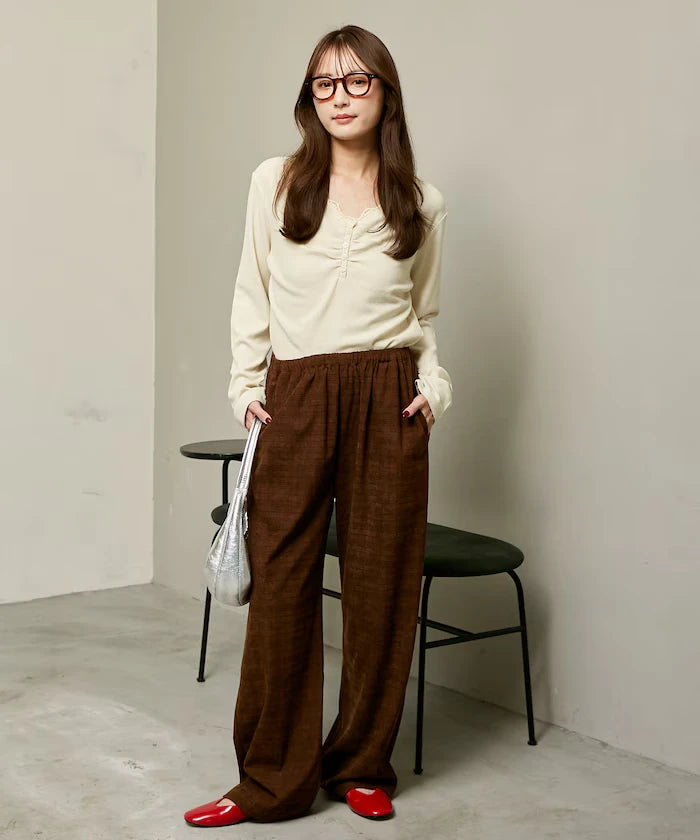 Corduroy Easy Pants
