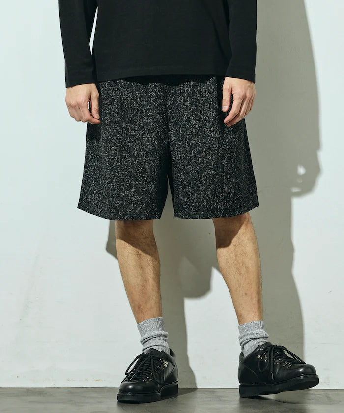 Summer Tweed Easy Wide Shorts / Compatible with Setup