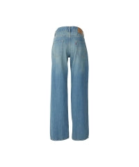 Low Rise Straight Denim Pants