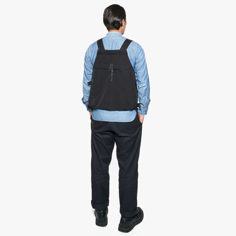 SHRINK NYLON CAMP VEST 3/NAVY