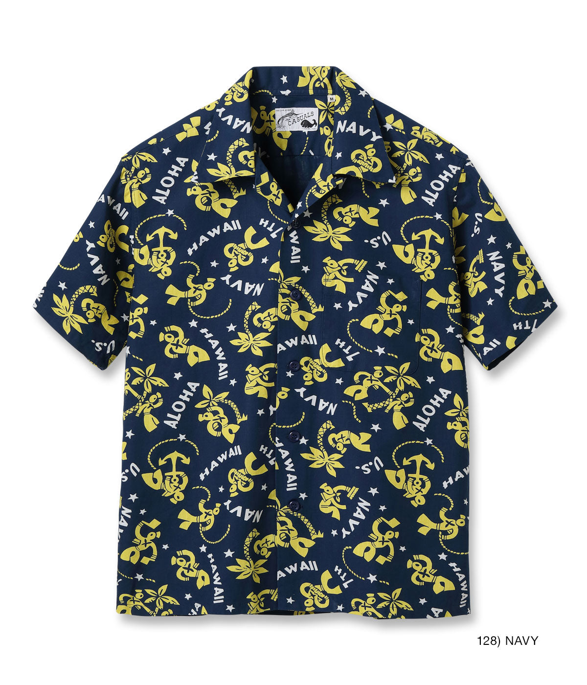 COTTON RIPSTOP OPEN SHIRT “SAILOR MOKU STARS”