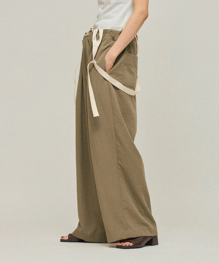 2WAY Suspender Pants / Wide Easy Pants