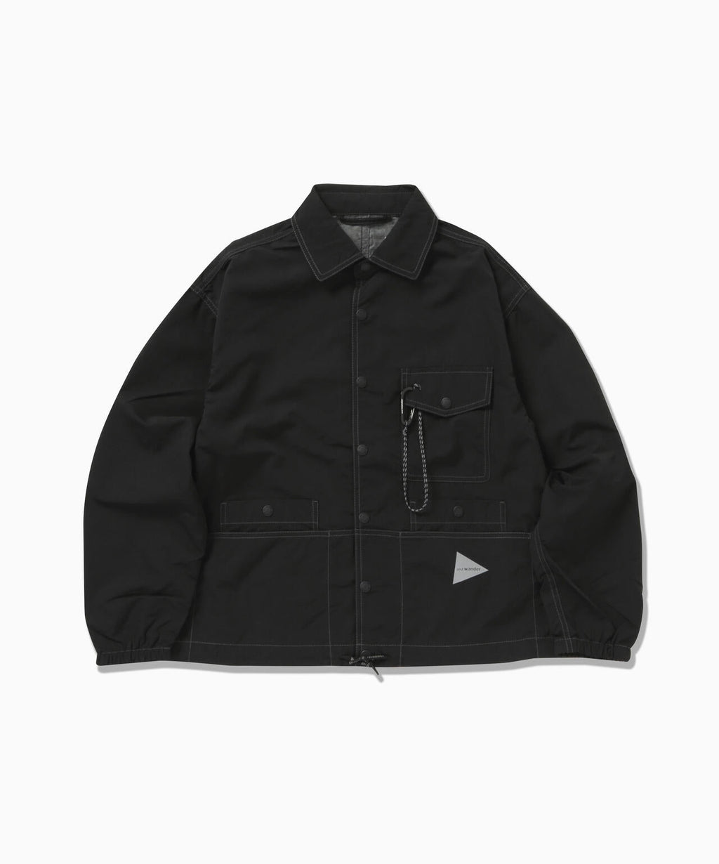 crinkled nylon shrits jacket