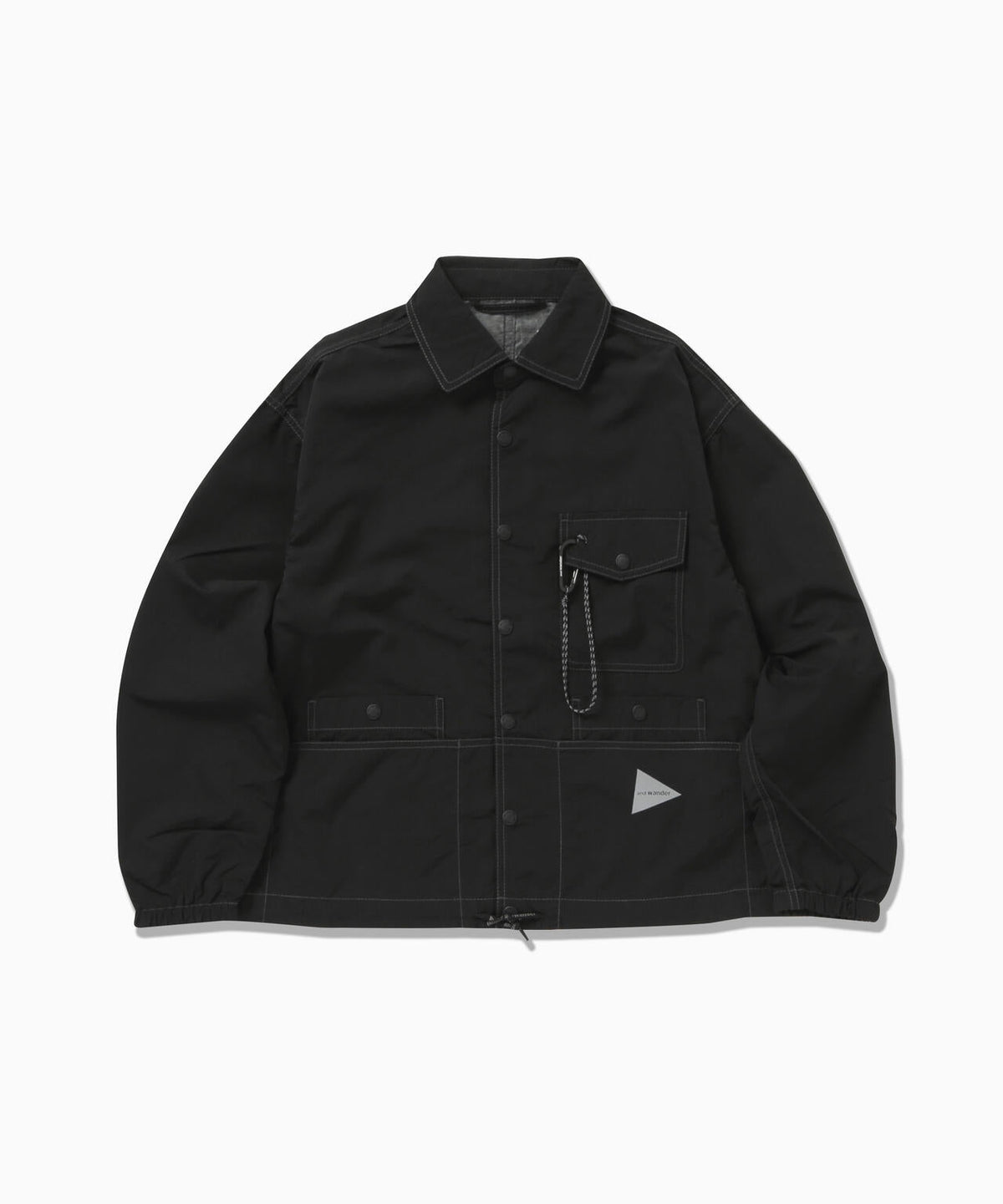 crinkled nylon shrits jacket