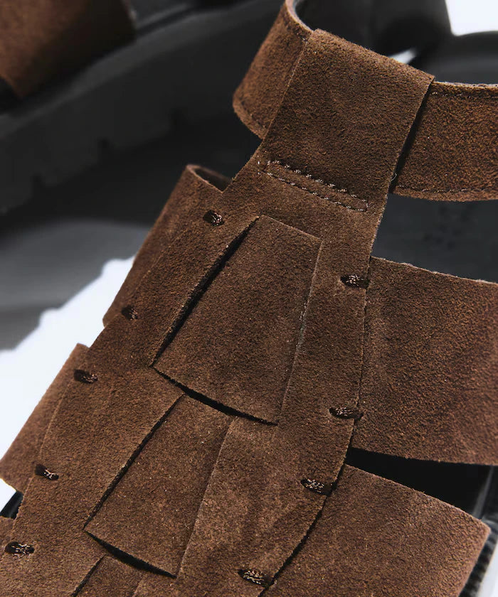 Rain And Shine Leatherette Gurkha Sandals