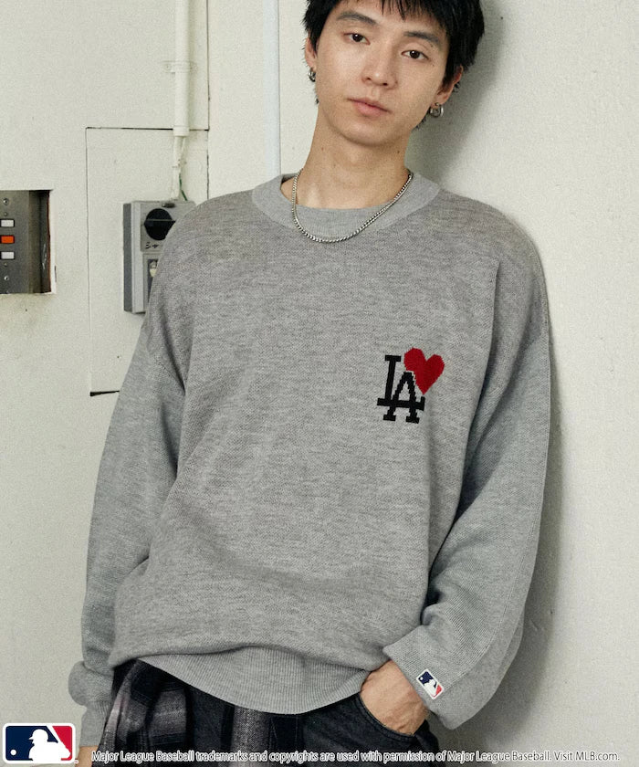 Custom HEART LOGO KNIT