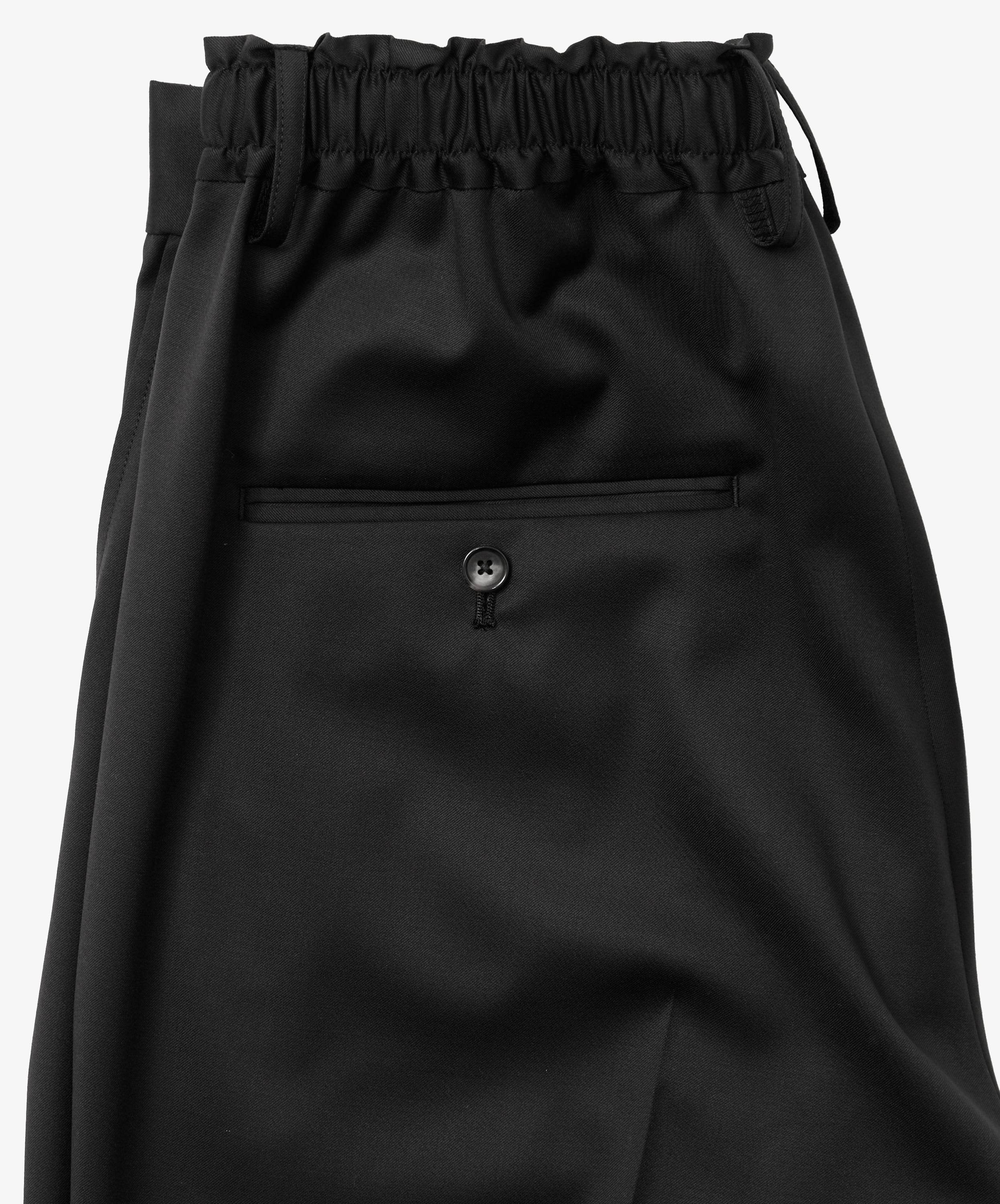 pantalon baggy loro piana black