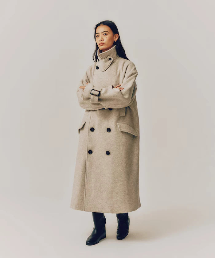 Oversized Recycled Wool Coat