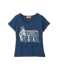SHE DEVIL HEART Embroidered Chibi T-Shirt
