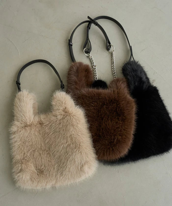 Multiway Fake Fur Tote