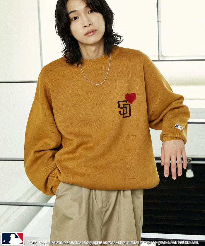 Custom HEART LOGO KNIT
