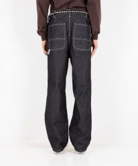 Double Knee Denim Pants