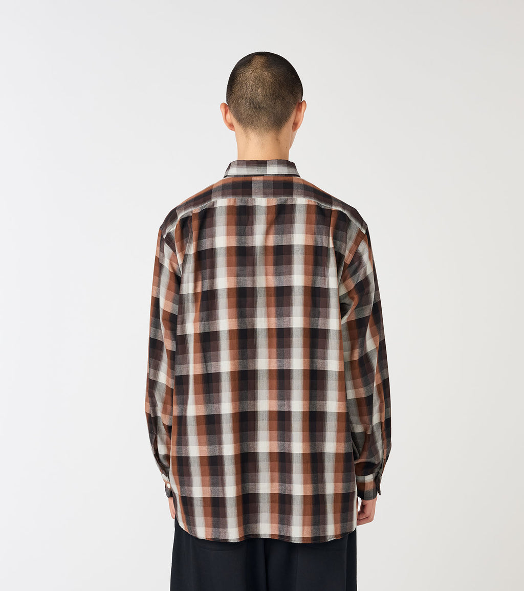 Regular Collar Wind Shirt