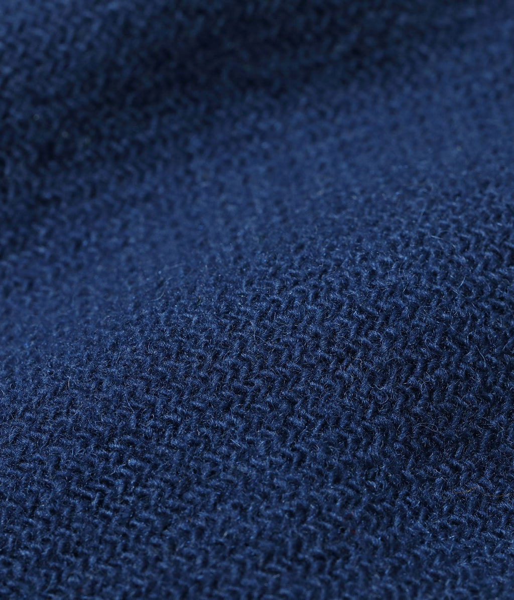 30oz. WOOL MELTON AWARD JACKET “BULLDOGS” (NAVY)