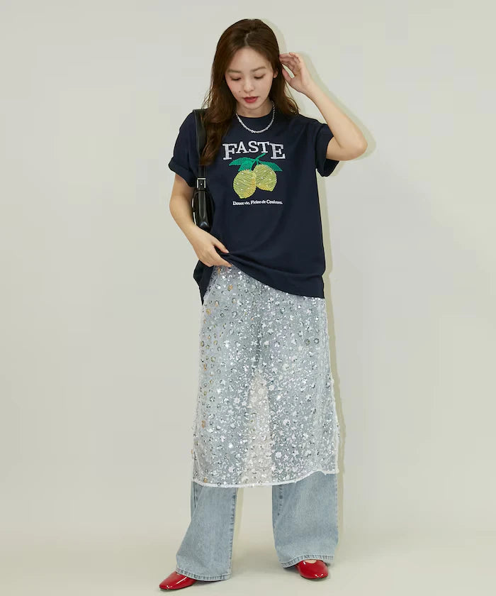 Lemon Embroidery T-shirt Limited Edition