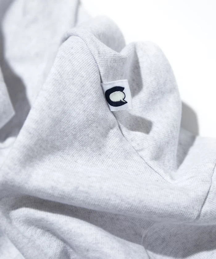Heavy weight Jersey Mock Neck L/S Print Tee