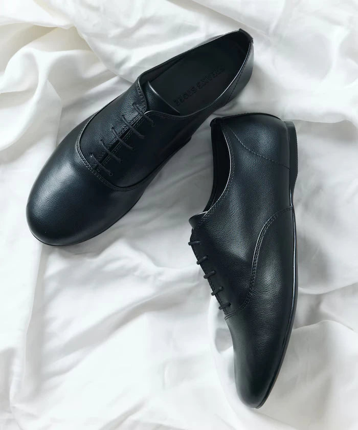 Lace-Up Flat Shoes [23~28cm]