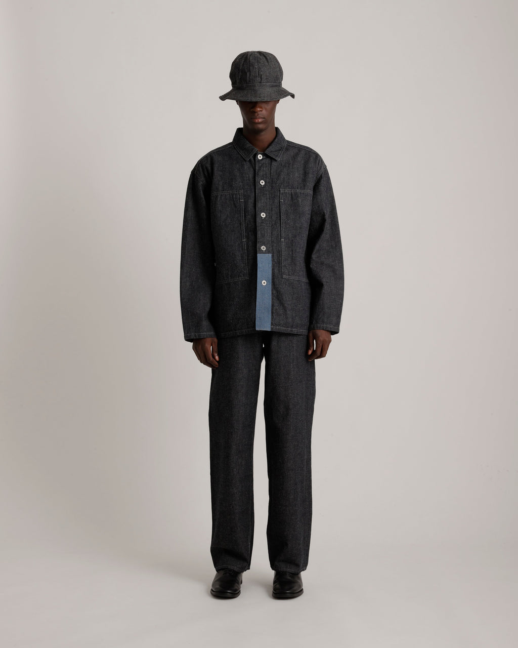 LOT.718 MODIFIED U.S. ARMY M-35 DENIM PULLOVER