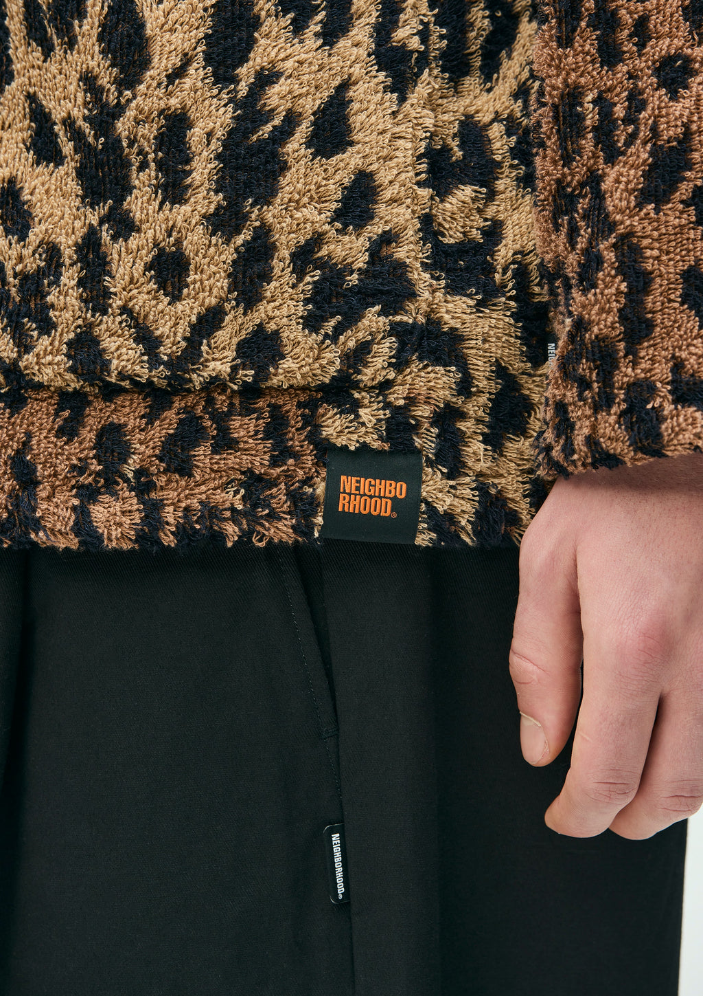 Nh X Hippopotamus Terry Cloth Cardigan Ls