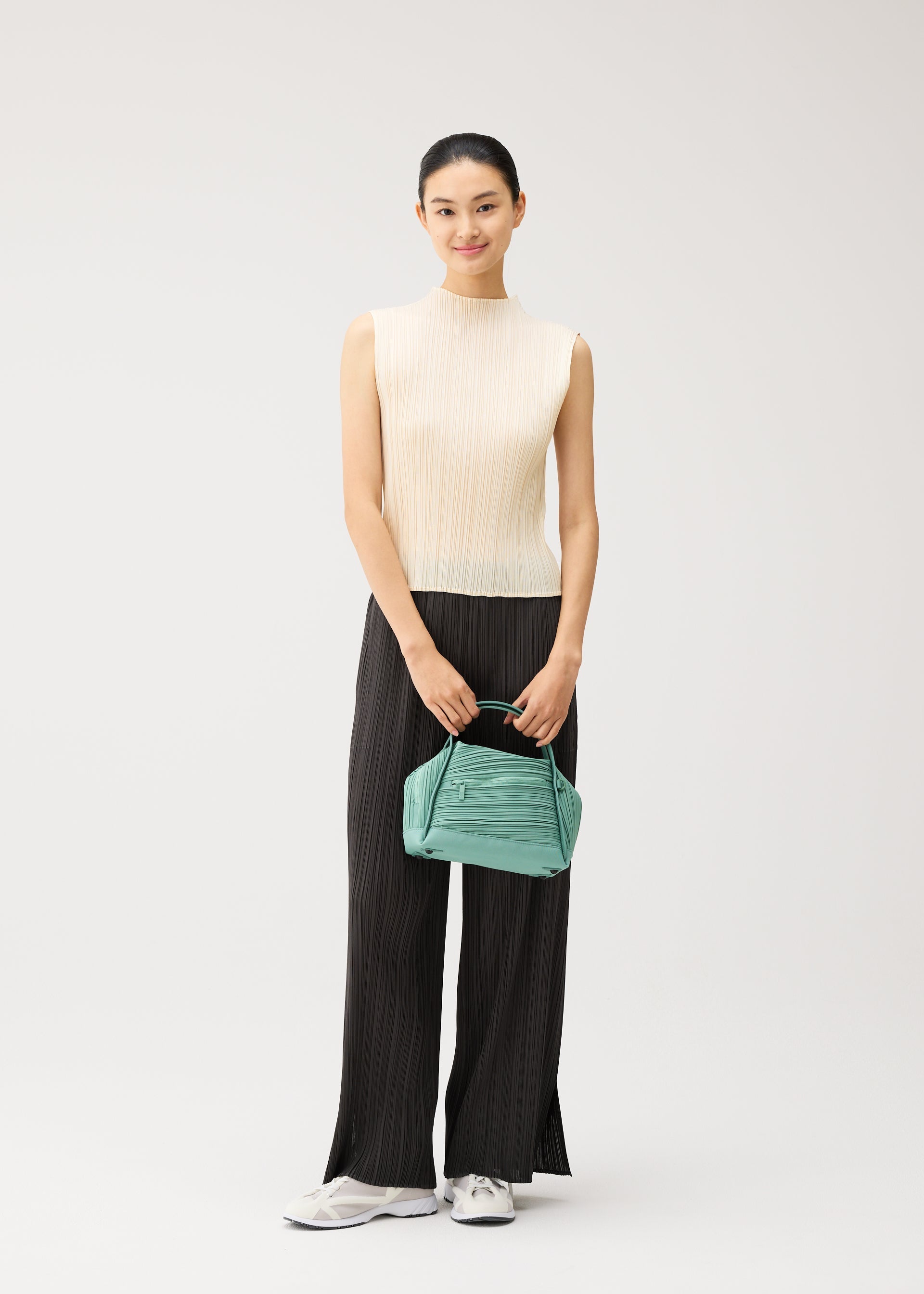 Bias Pleats Bag