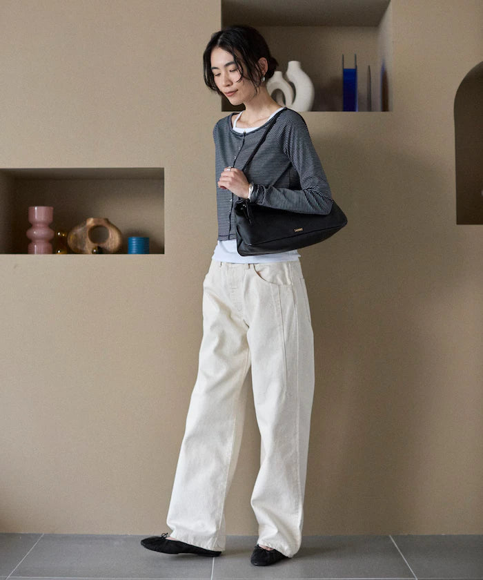 [February 12, 12:00 Release] Layered Set Top / Striped Cardigan & Camisole