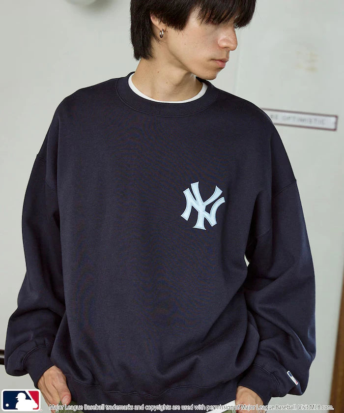 Custom MLB Fleece Crewneck Logo Sweatshirt Limited Edition