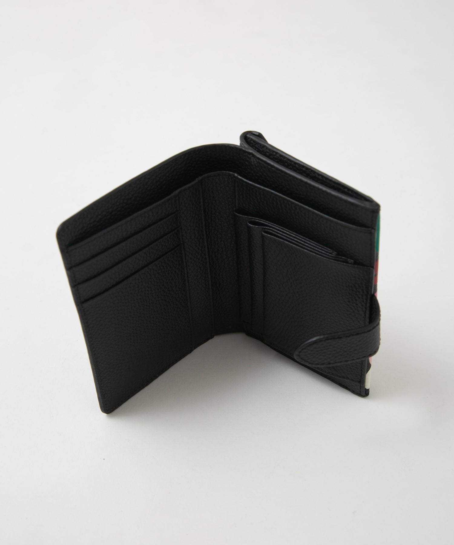 SHOGO SEKINE Collaboration Bi-fold Wallet Black SFO-SKN#01