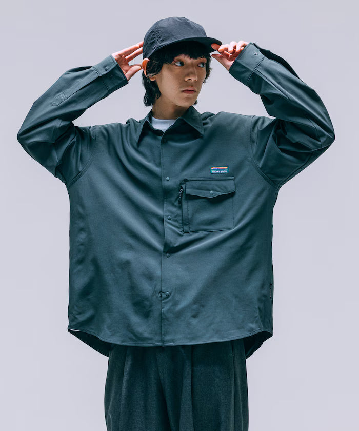 ALL WEATHER ACTIVE WEAR/All Weather Active Wear Relaxed Fit Pocket Shirt 【Limited Edition】