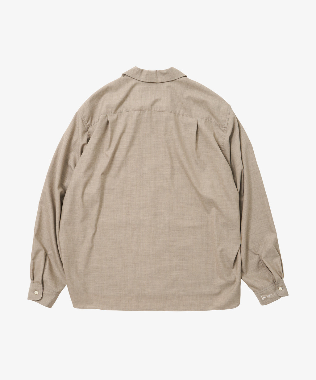 re-engineered overshirt gray