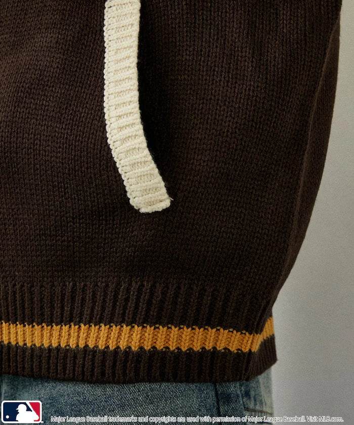 Custom ZIP KNIT CARDIGAN