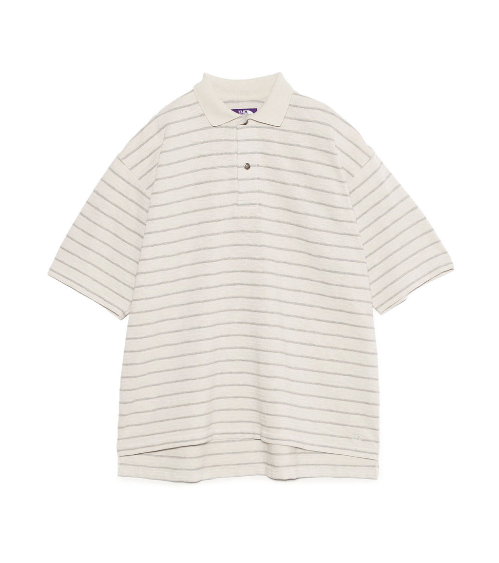 Garment Dyed Jacquard Field Polo