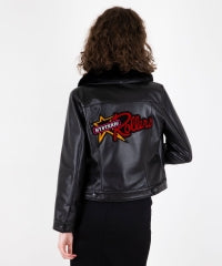 HYSTERIC ROLLERS Patch Short Leather Blouson