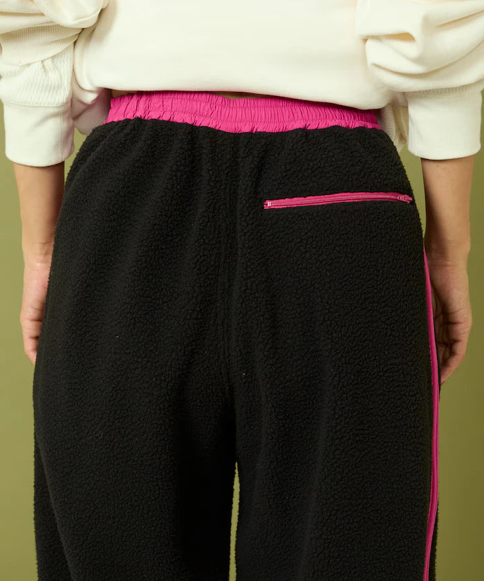 Side Zipper Fleece Pants