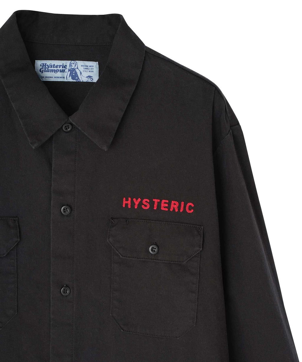 DRUM KIT Embroidered Engineer Shirt
